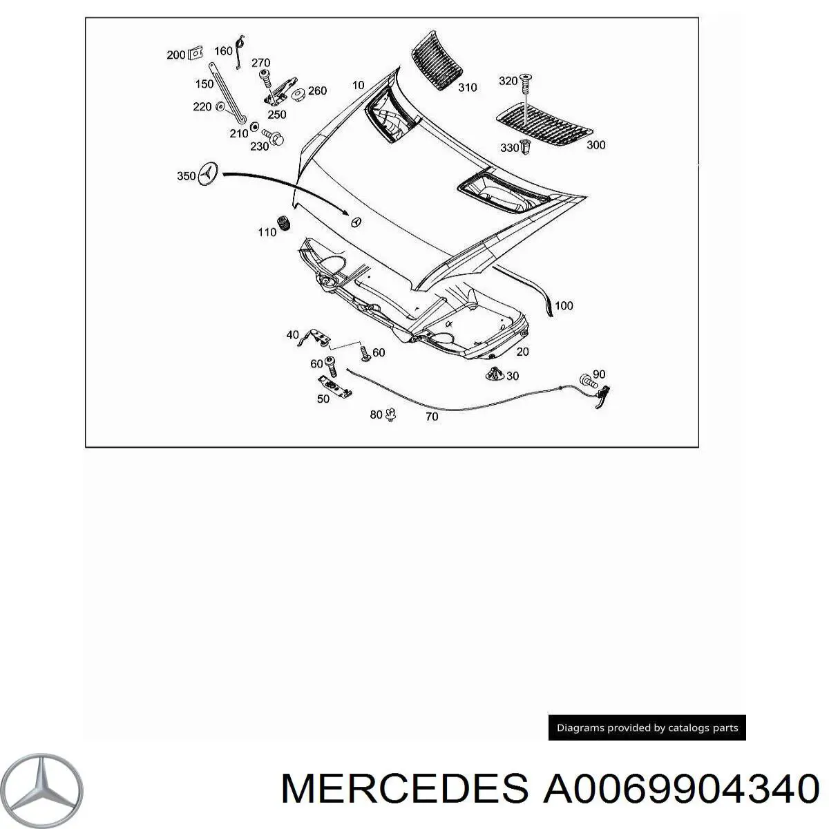 A0069904340 Mercedes 