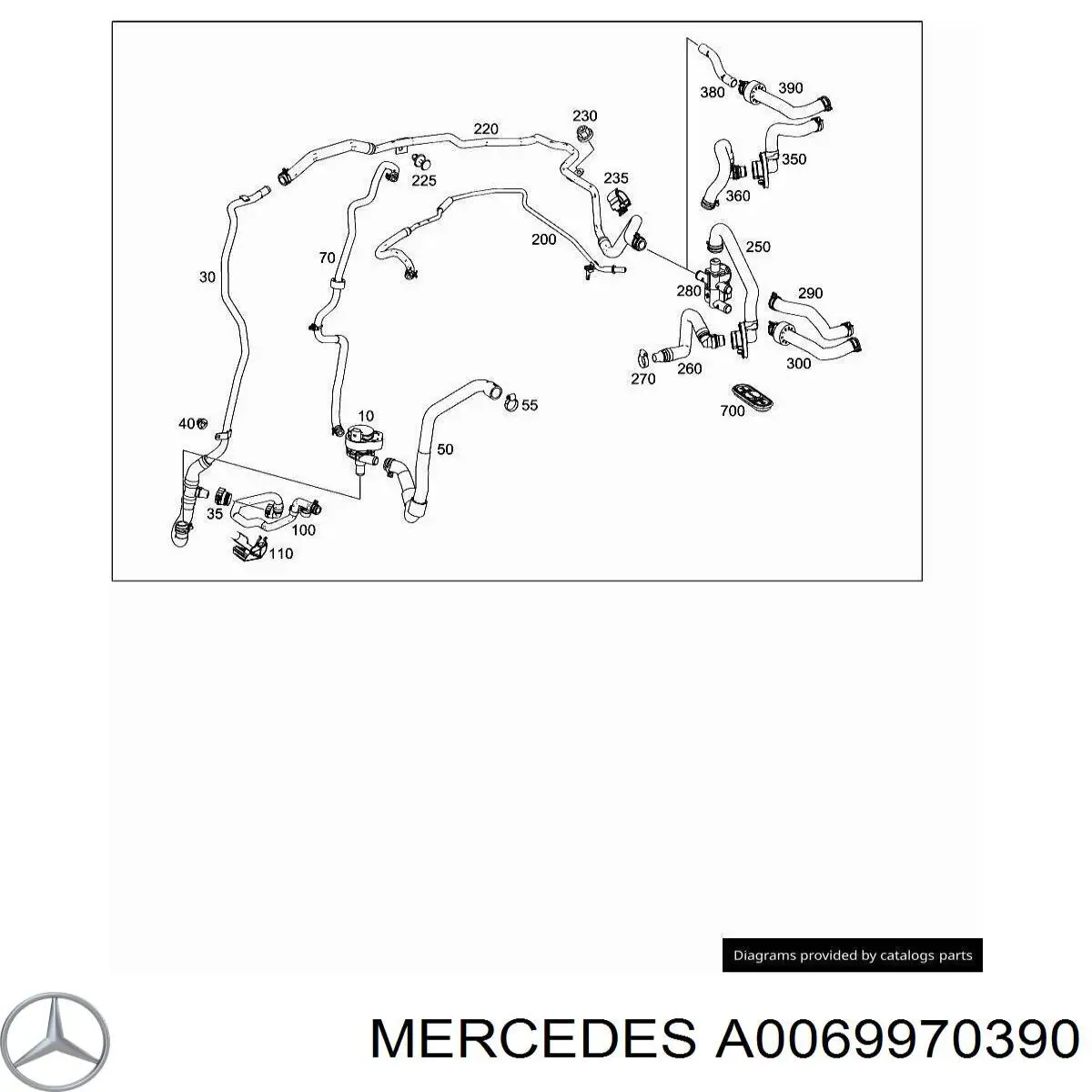  A0069970390 Mercedes