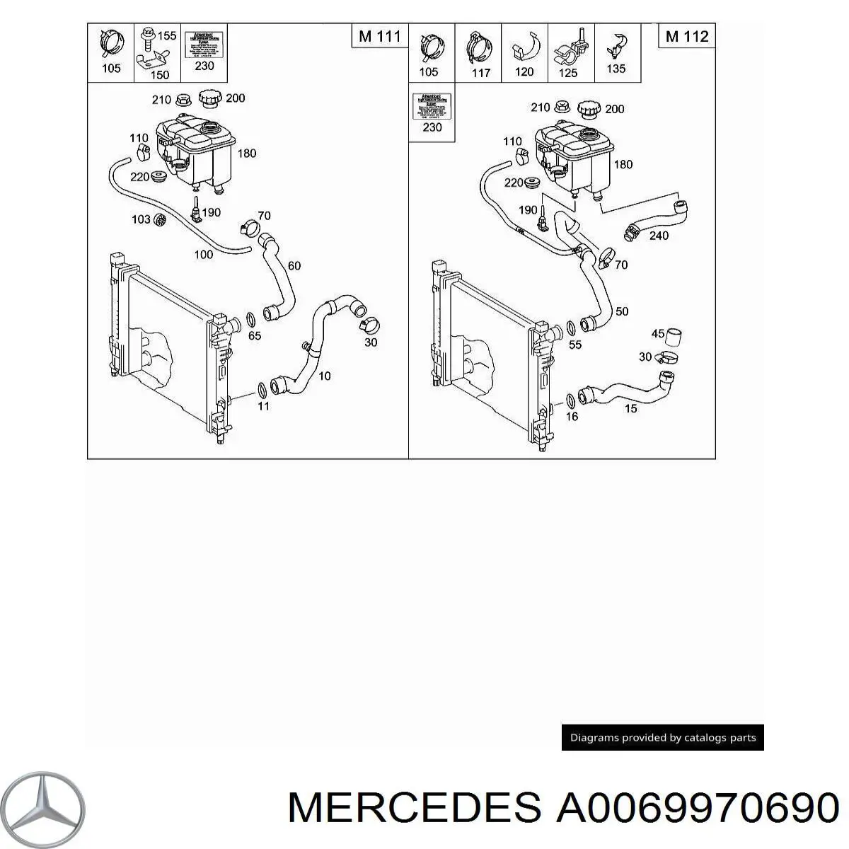  A0069970690 Mercedes