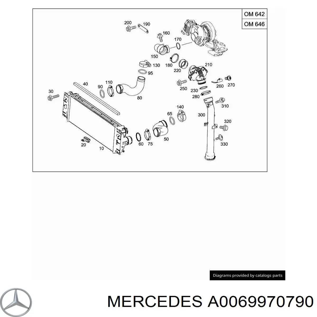  A0069970790 Mercedes