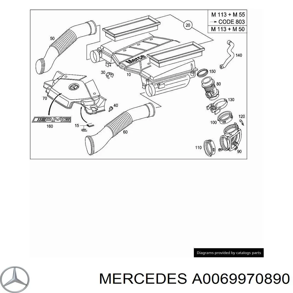  Mercedes A0069970890