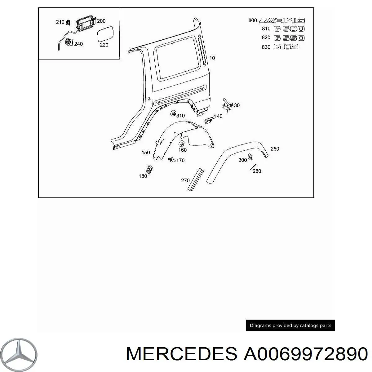  Mercedes 69972890