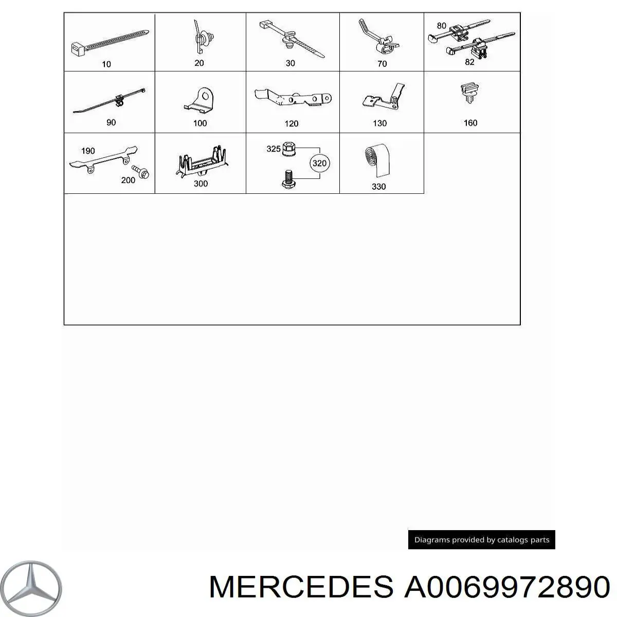 Купить 69972890 Mercedes 