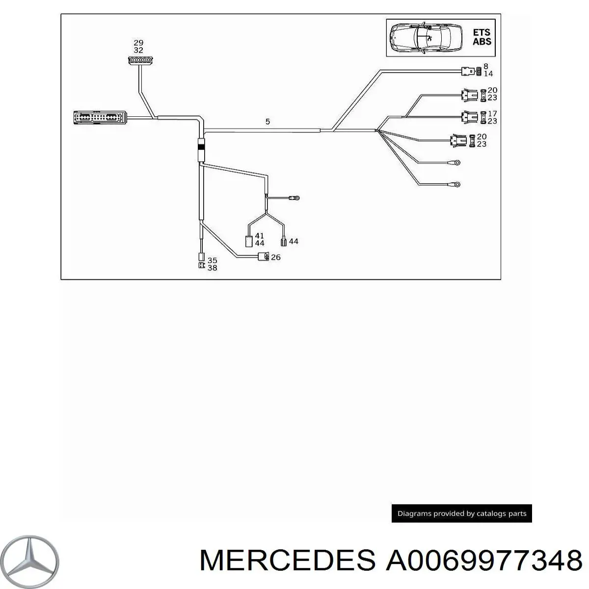  A0069977348 Mercedes