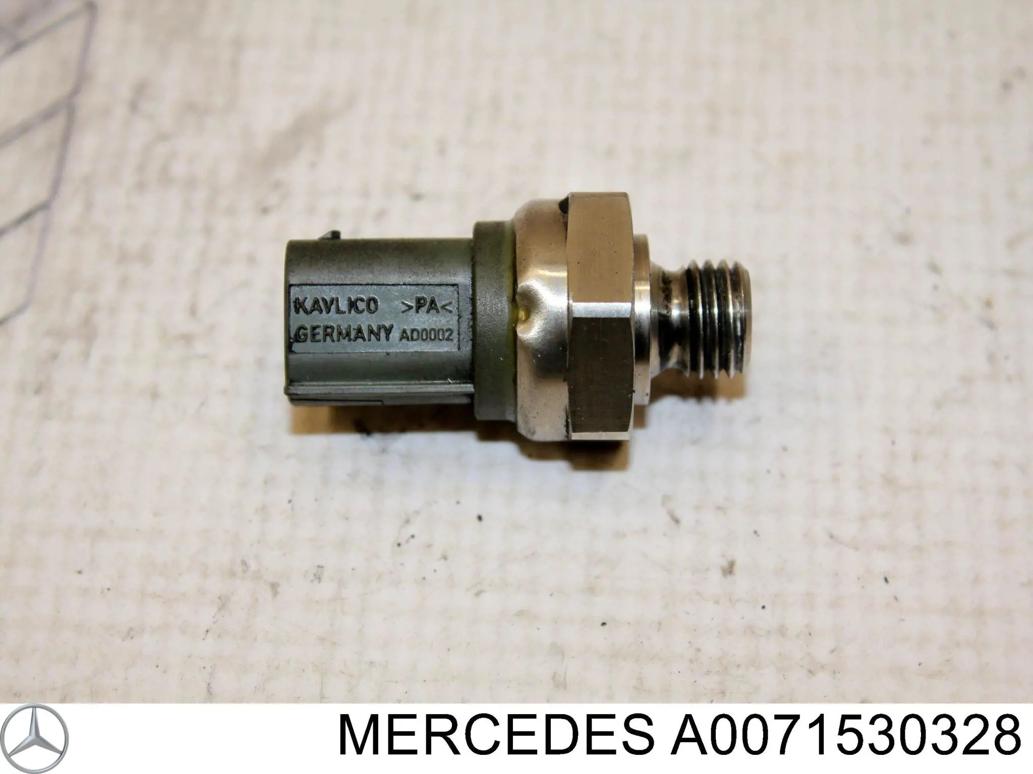 A0071530328 Mercedes sensor de pressão dos gases de escape