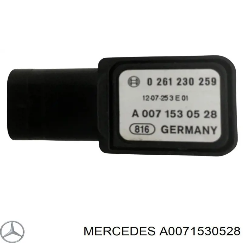 Датчик давления наддува Mercedes A0071530528