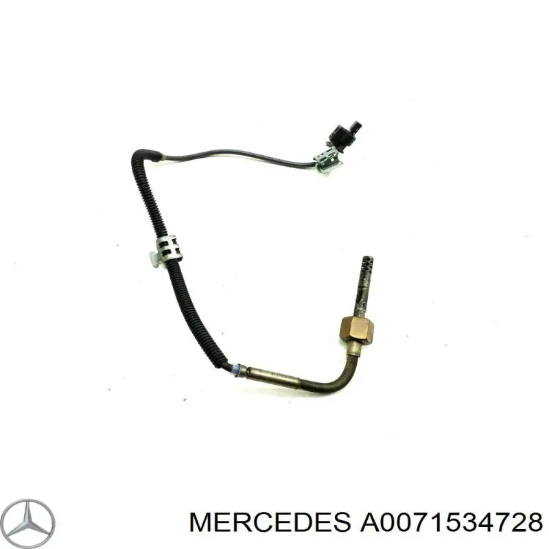 A0071534728 Mercedes sensor de temperatura dos gases de escape (ge, até o catalisador)