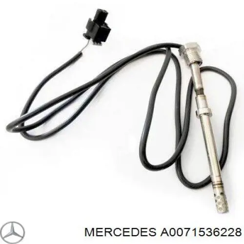 A0071536228 Mercedes датчик температуры отработавших газов (ог, в катализаторе)