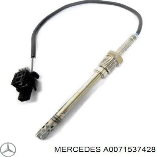 Датчик температуры отработавших газов (ОГ), в катализаторе Mercedes A0071537428