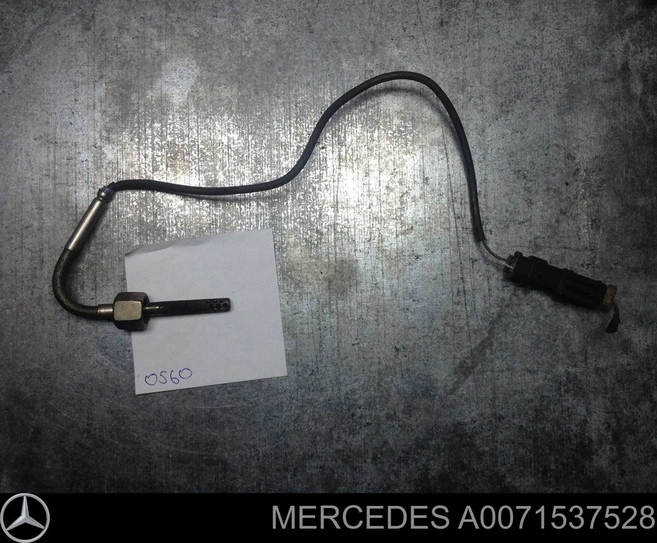 A0071537528 Mercedes датчик температуры отработавших газов (ог, до катализатора)