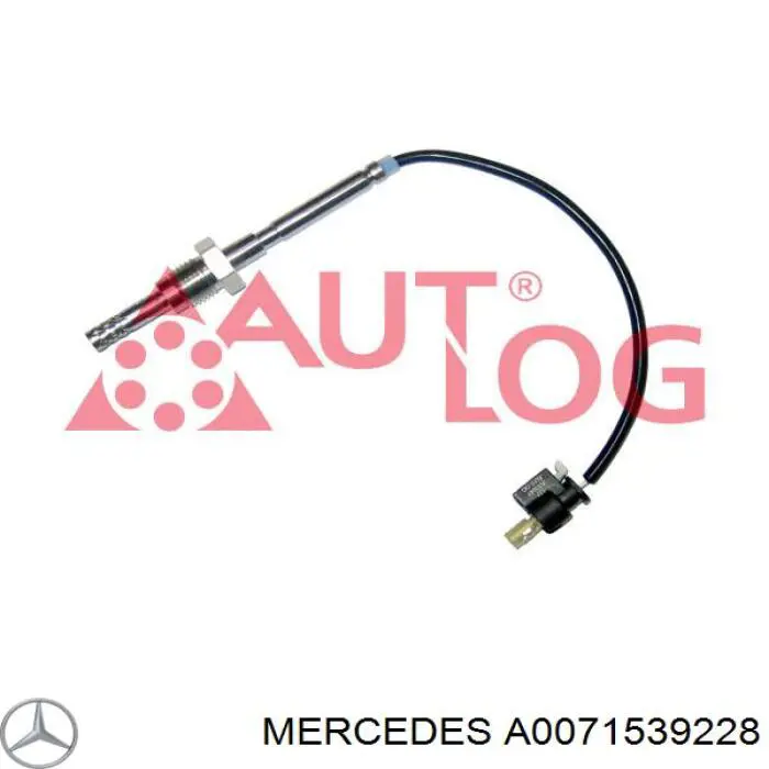 707161 NRF sensor de temperatura dos gases de escape (ge, no catalisador)