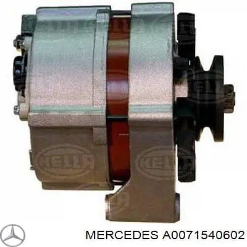 Автомобильный генератор Mercedes A0071540602 цена, от 76.47 USD