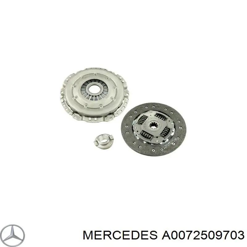 Диск сцепления Mercedes A0072509703 цена, от 39.75 USD