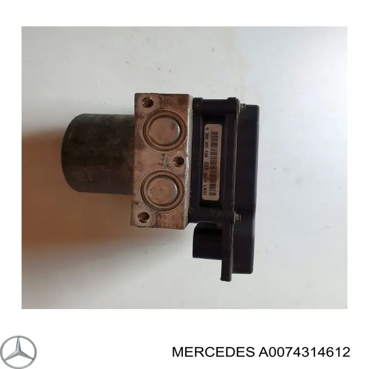 A0074314612 Mercedes unidade hidráulico de controlo abs