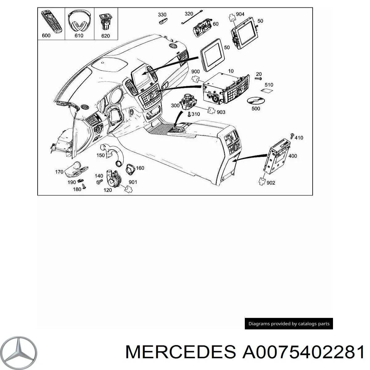  A0075402281 Mercedes