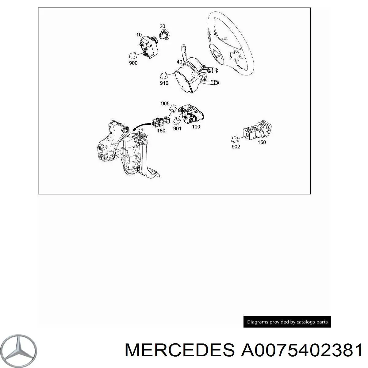 A0075402381 Mercedes 