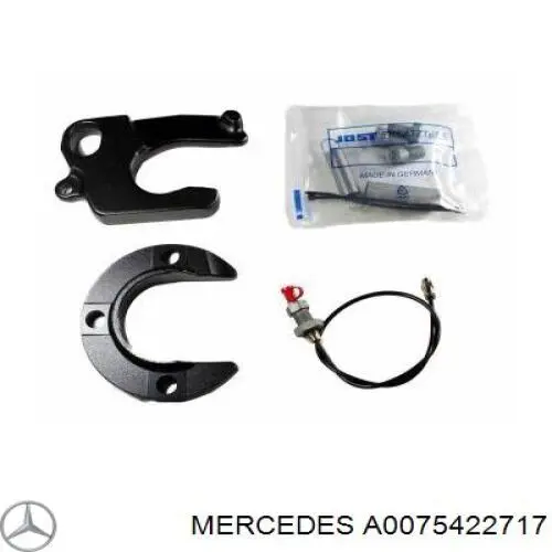 A0075422717 Mercedes sensor de pressão no coletor de admissão, map