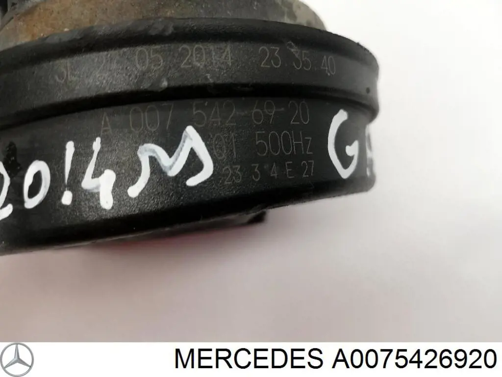 A0075426920 Mercedes сигнал звуковой (клаксон)