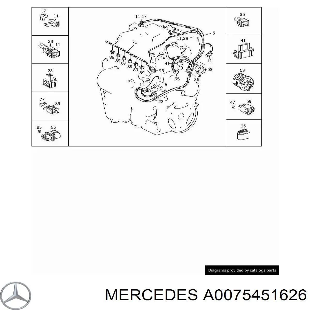 A0075451626 Mercedes 