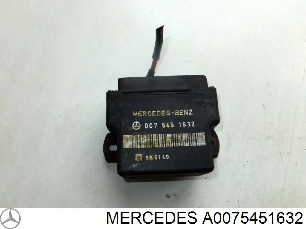 A0075451632 Mercedes Реле свечей накала