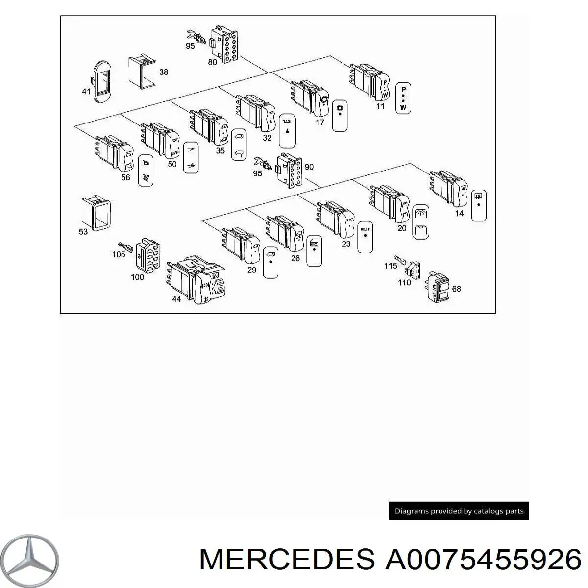  A0075455926 Mercedes
