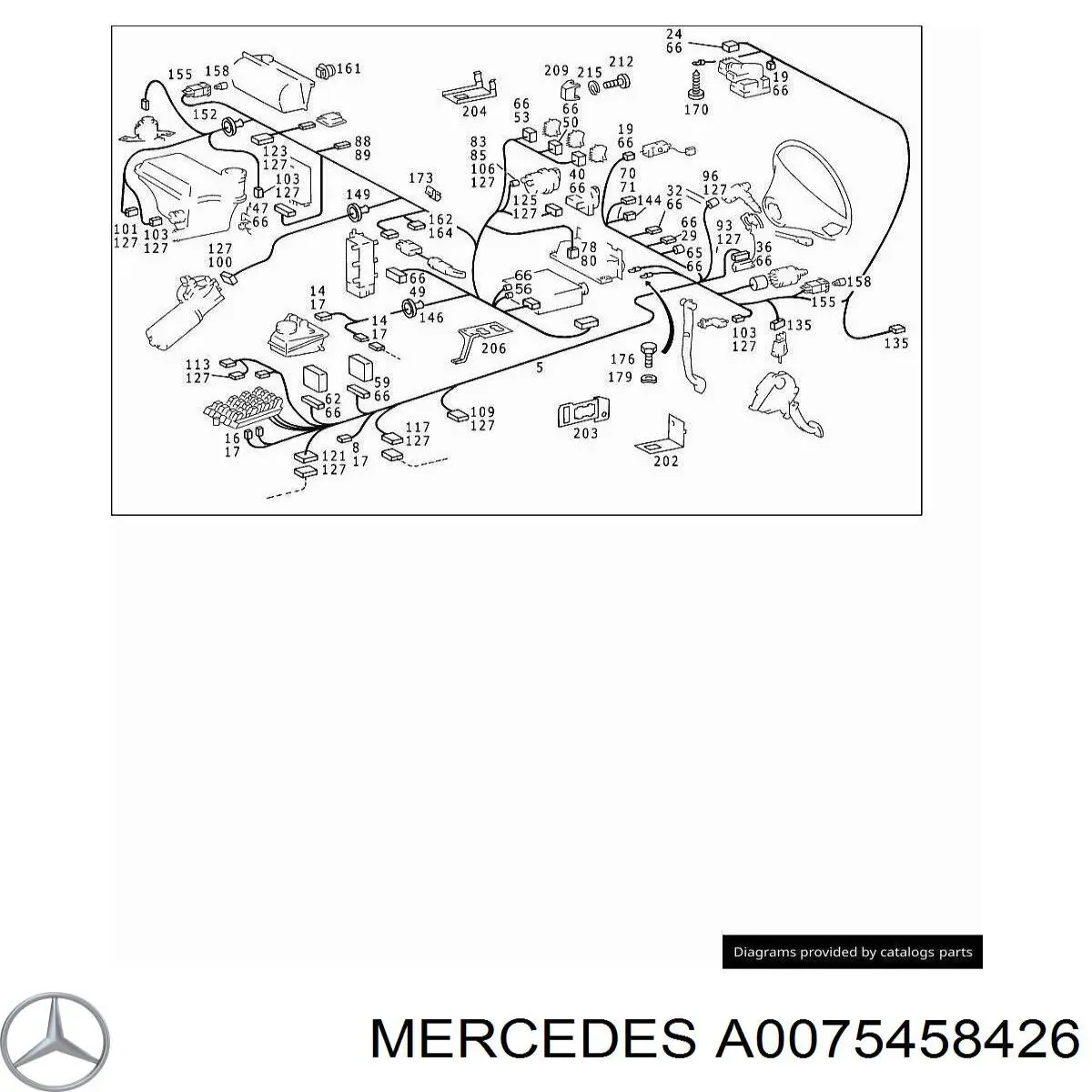 Купить A0075458426 Mercedes 