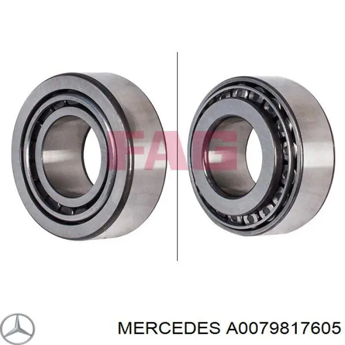 Купить A0079817605 Mercedes Подшипник задней ступицы