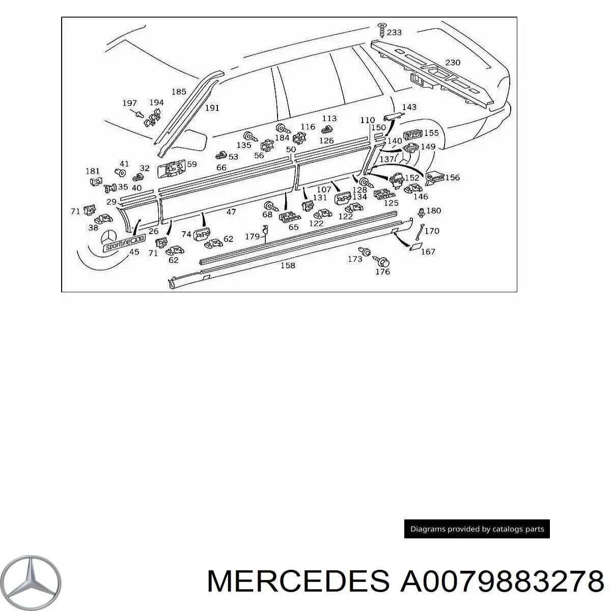 Mercedes 0079883278 цена, от 0.66 USD