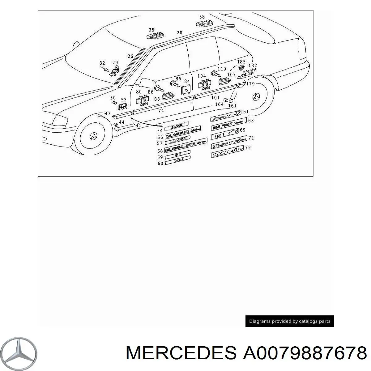  79887678 Mercedes