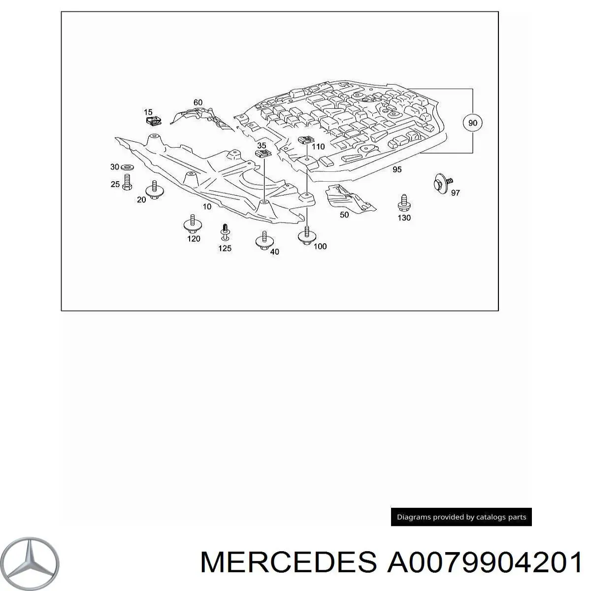  Mercedes 0079904201 цена, от 1.37 USD