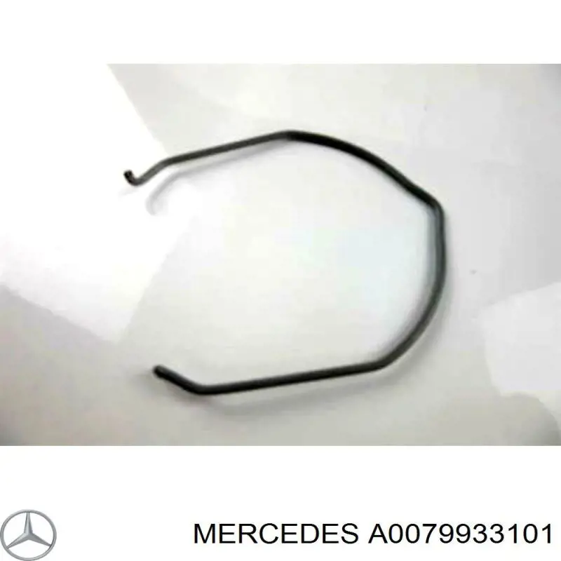 Скоба патрубка интеркуллера Mercedes 0079933101 цена, от 3.92 USD