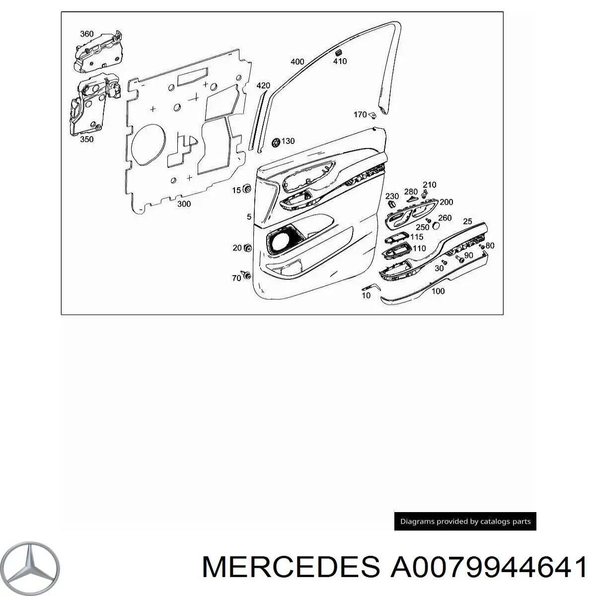 Купить A0079944641 Mercedes 