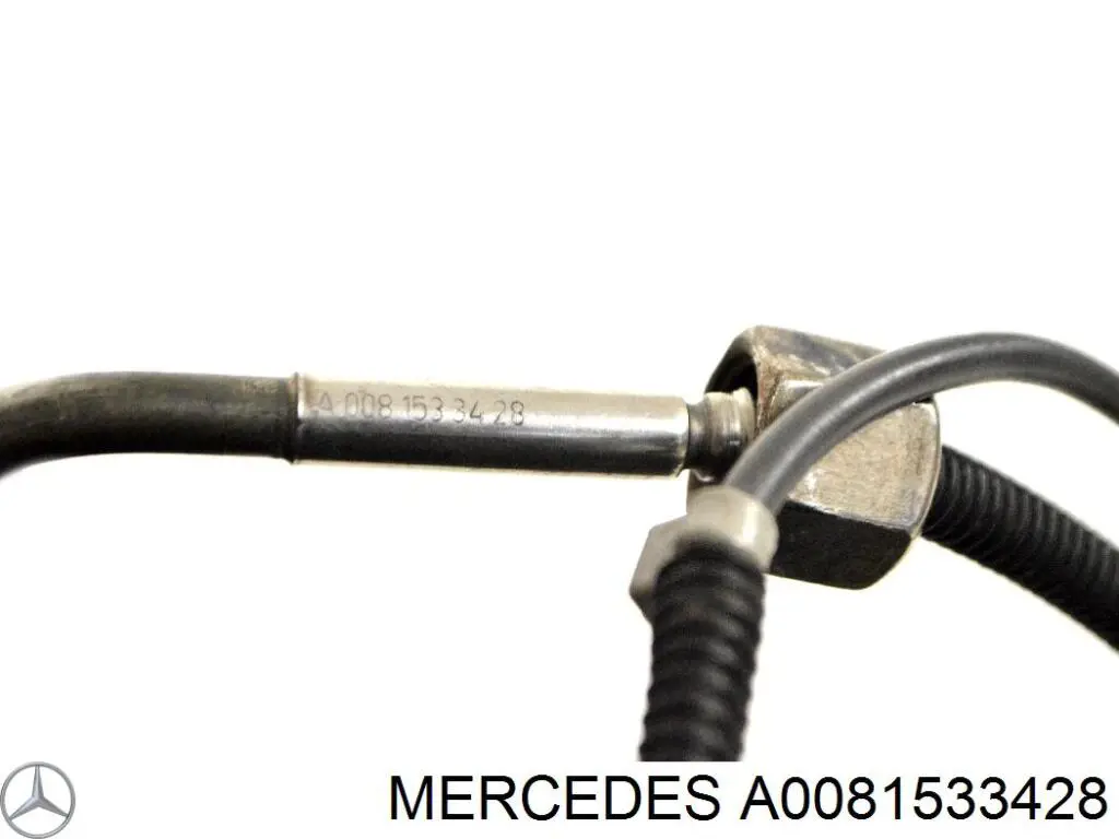 A0081533428 Mercedes sensor de temperatura dos gases de escape (ge, depois de filtro de partículas diesel)