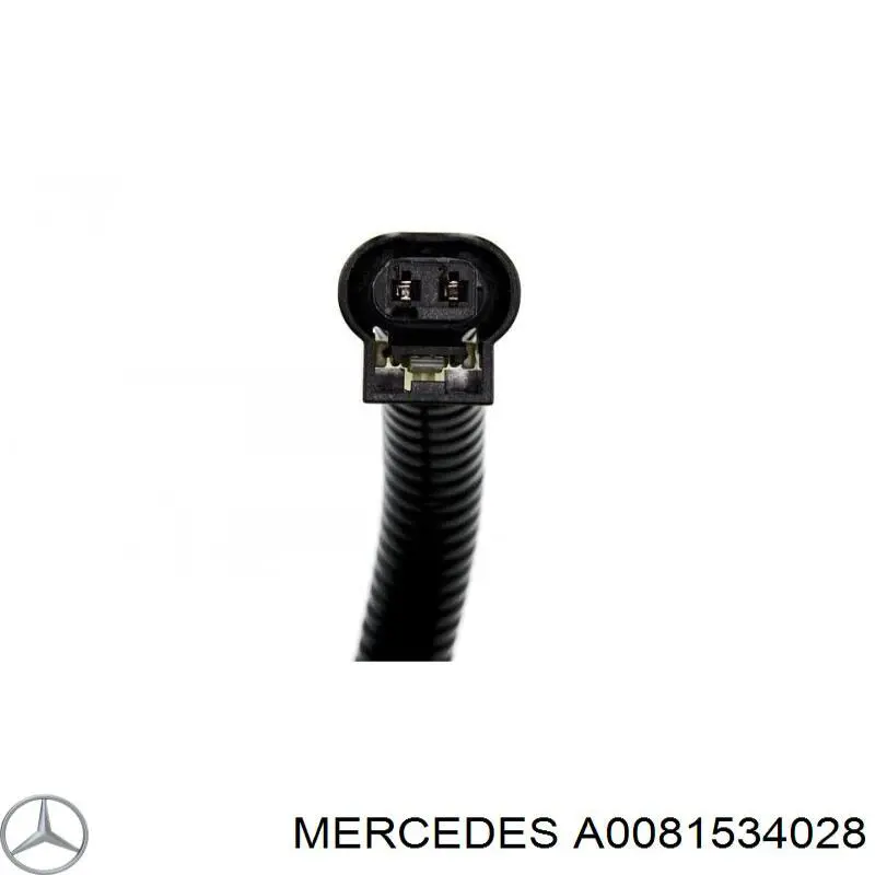 A0081534028 Mercedes sensor de temperatura dos gases de escape (ge, no catalisador)