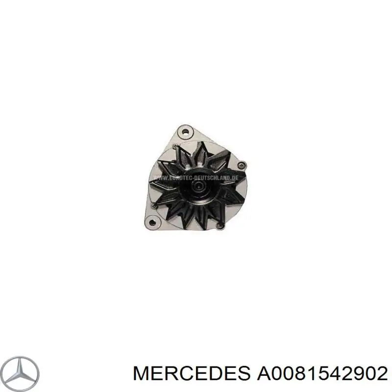 0081544802 Mercedes генератор