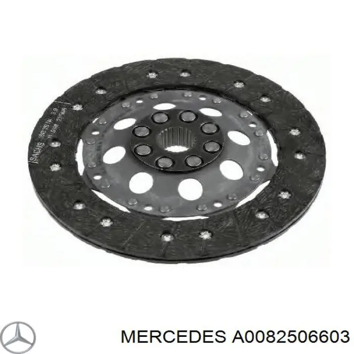 Диск сцепления A0082506603 Mercedes