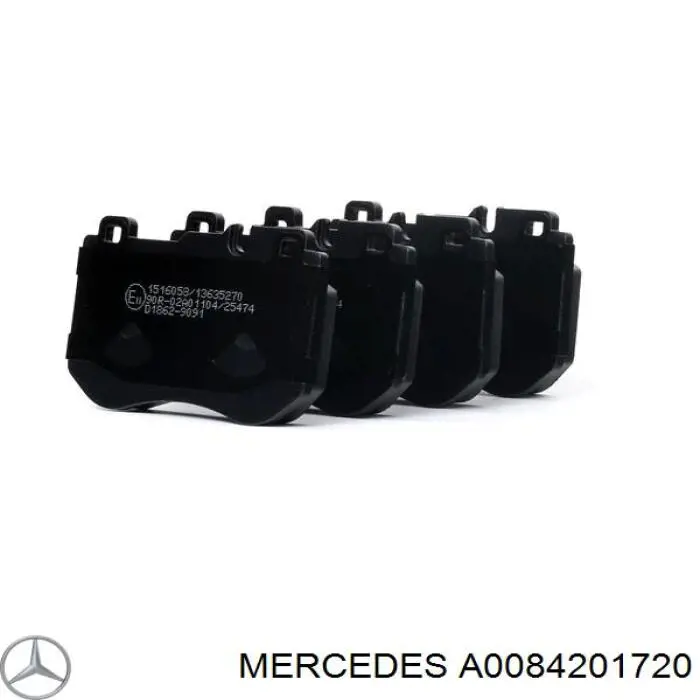 Передние тормозные колодки A0084201720 Mercedes