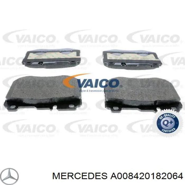 Купить A008420182064 Mercedes Колодки тормозные
