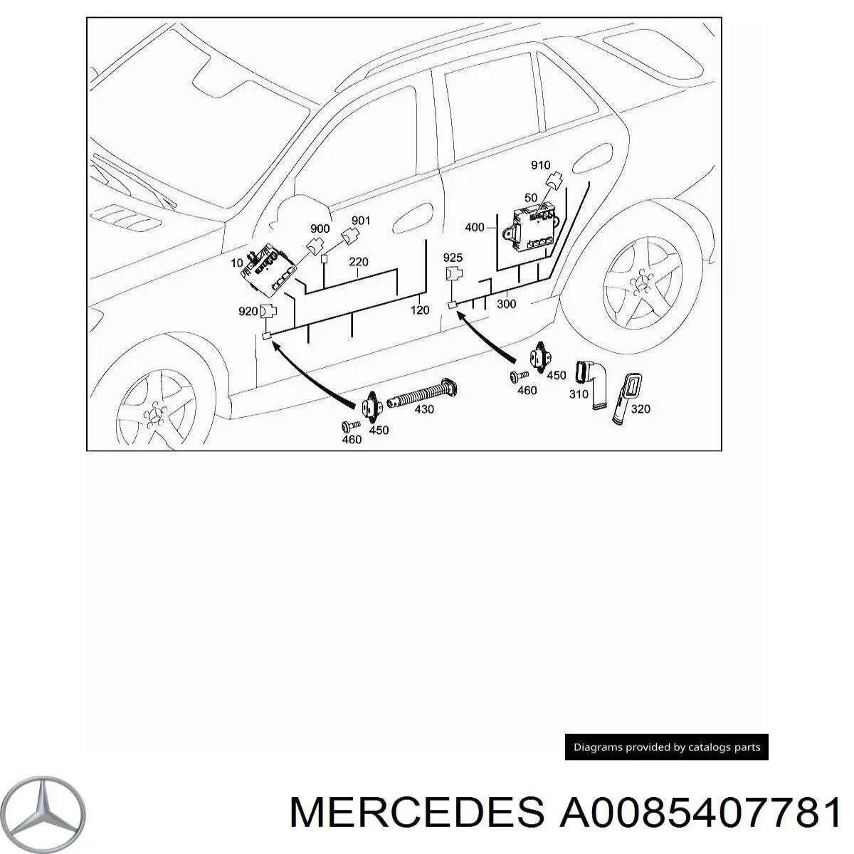 A0085407781 Mercedes 