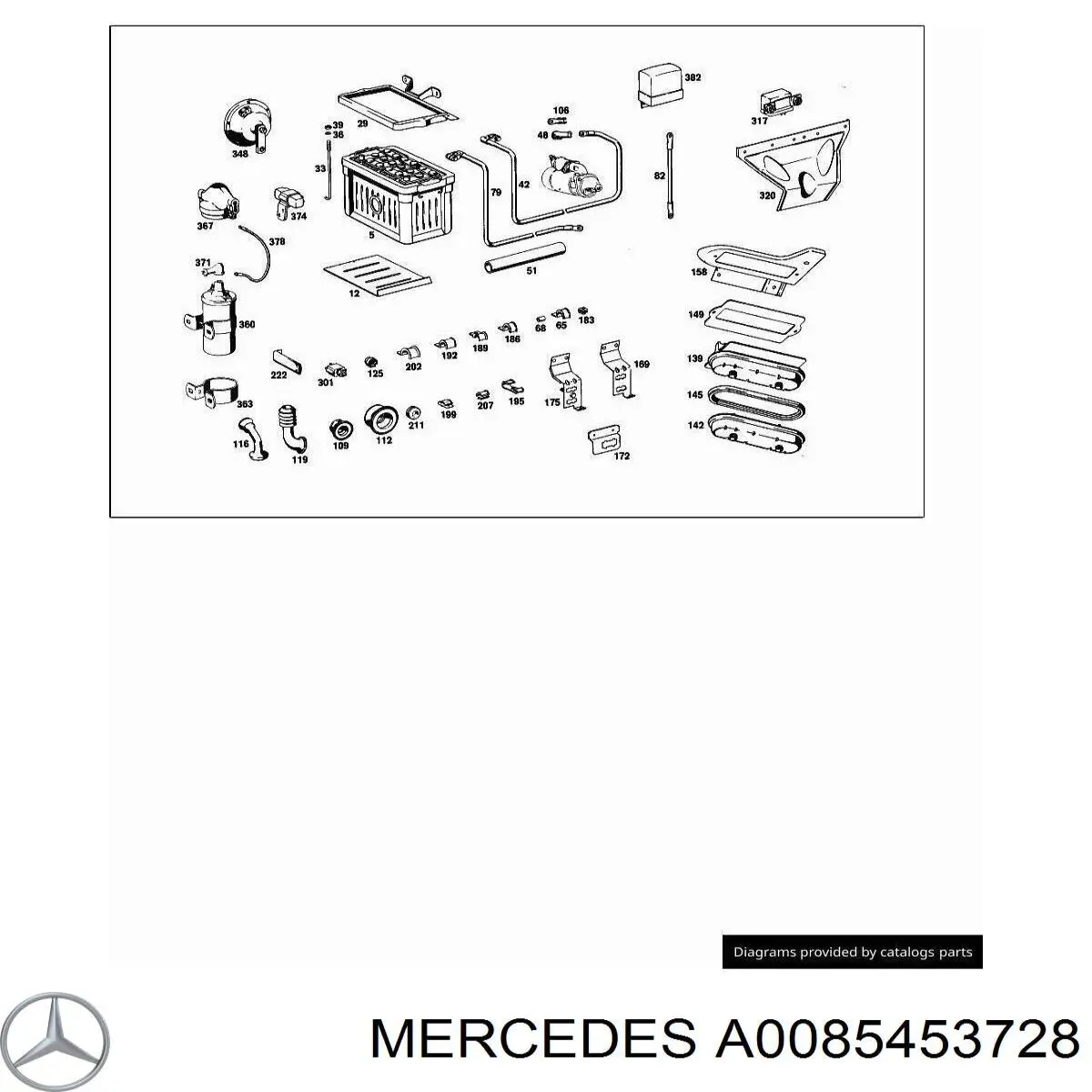  A0085453728 Mercedes