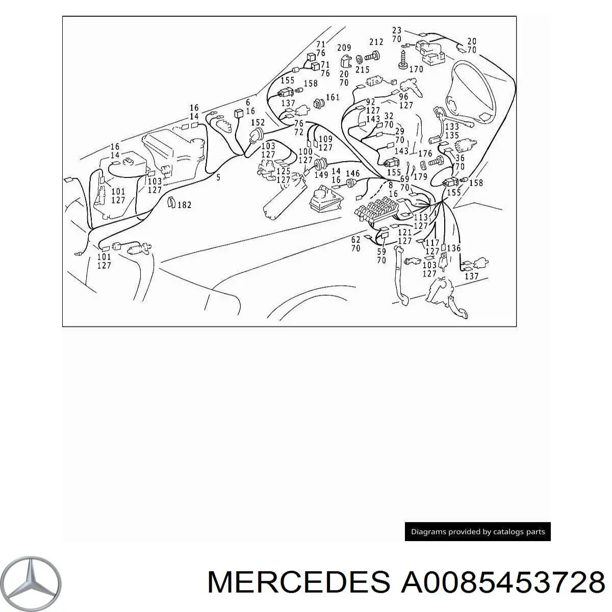 Mercedes A0085453728
