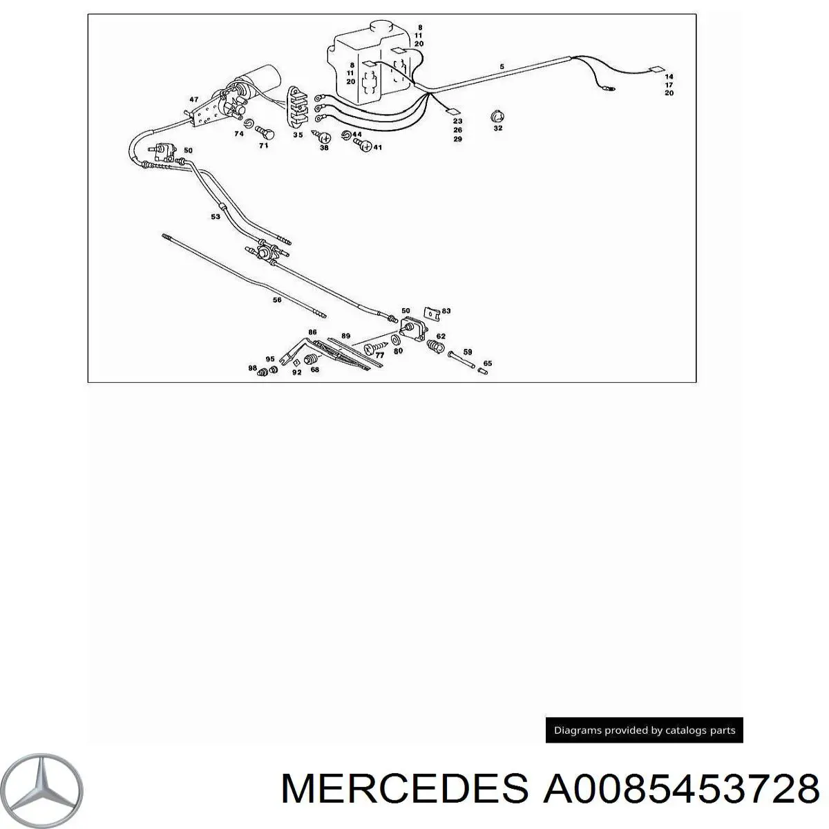 A0085453728 Mercedes 