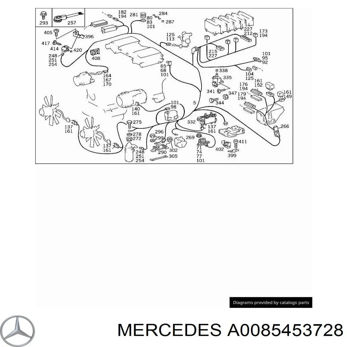Купить A0085453728 Mercedes 