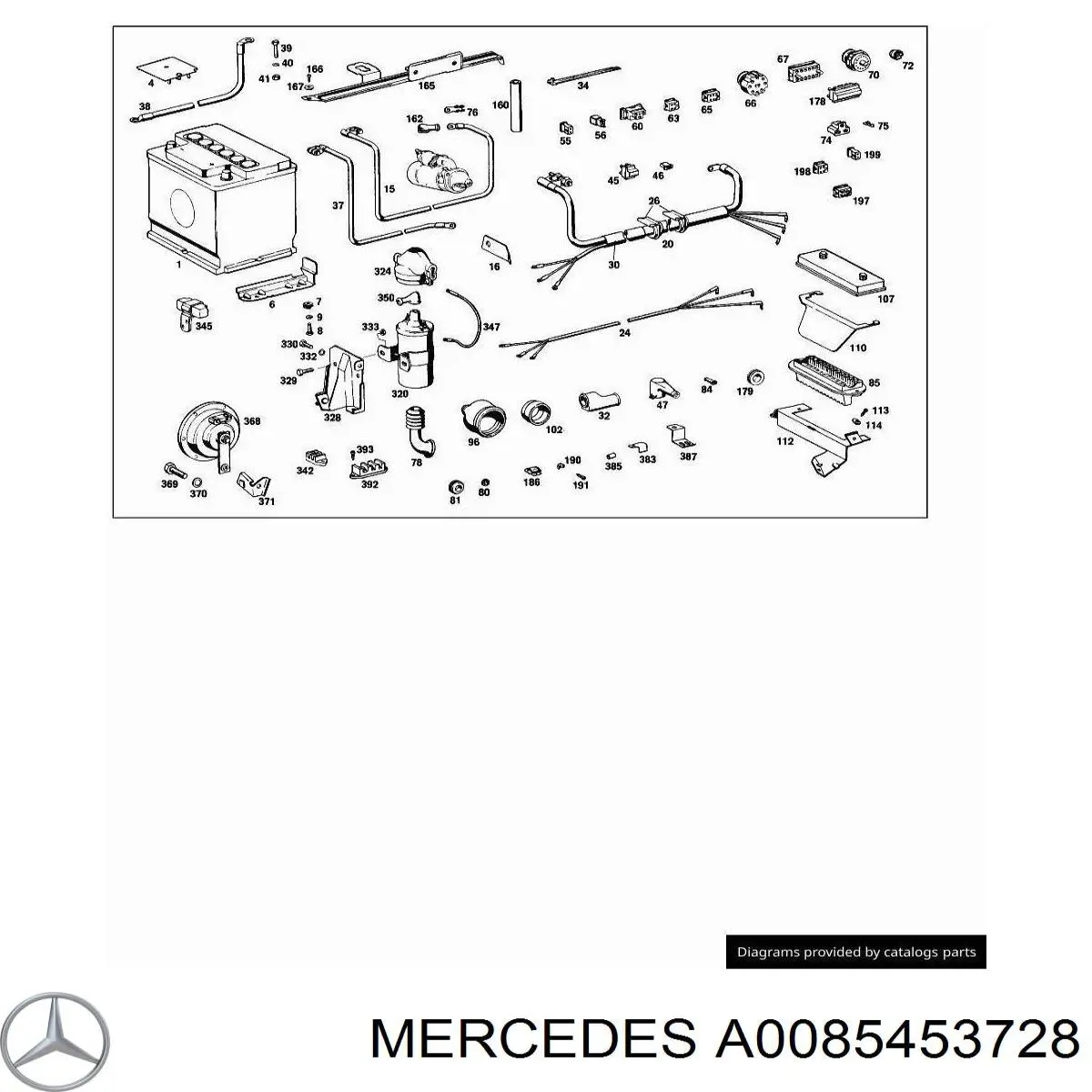  Mercedes A0085453728 цена, от 3.24 USD