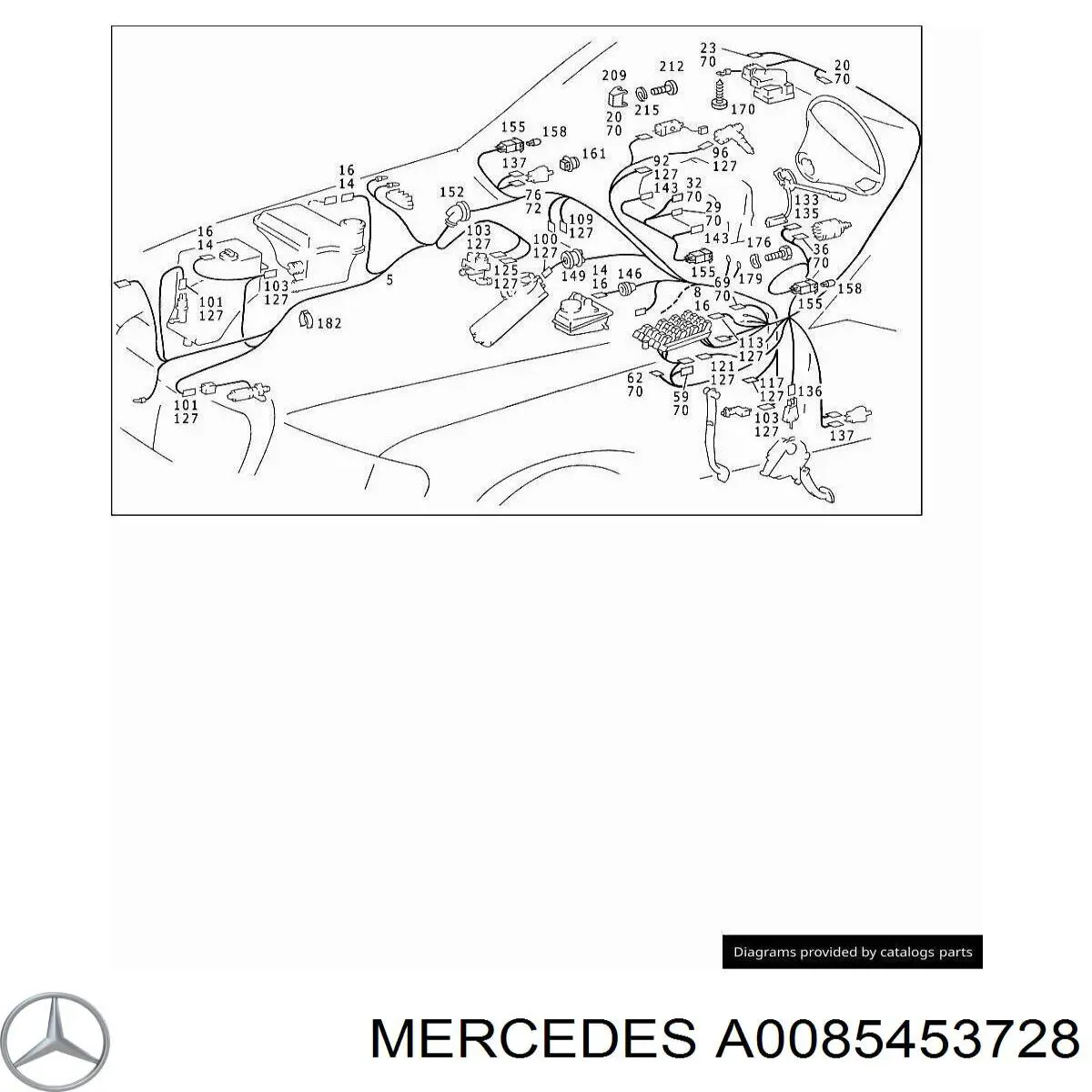 Купить A0085453728 Mercedes 
