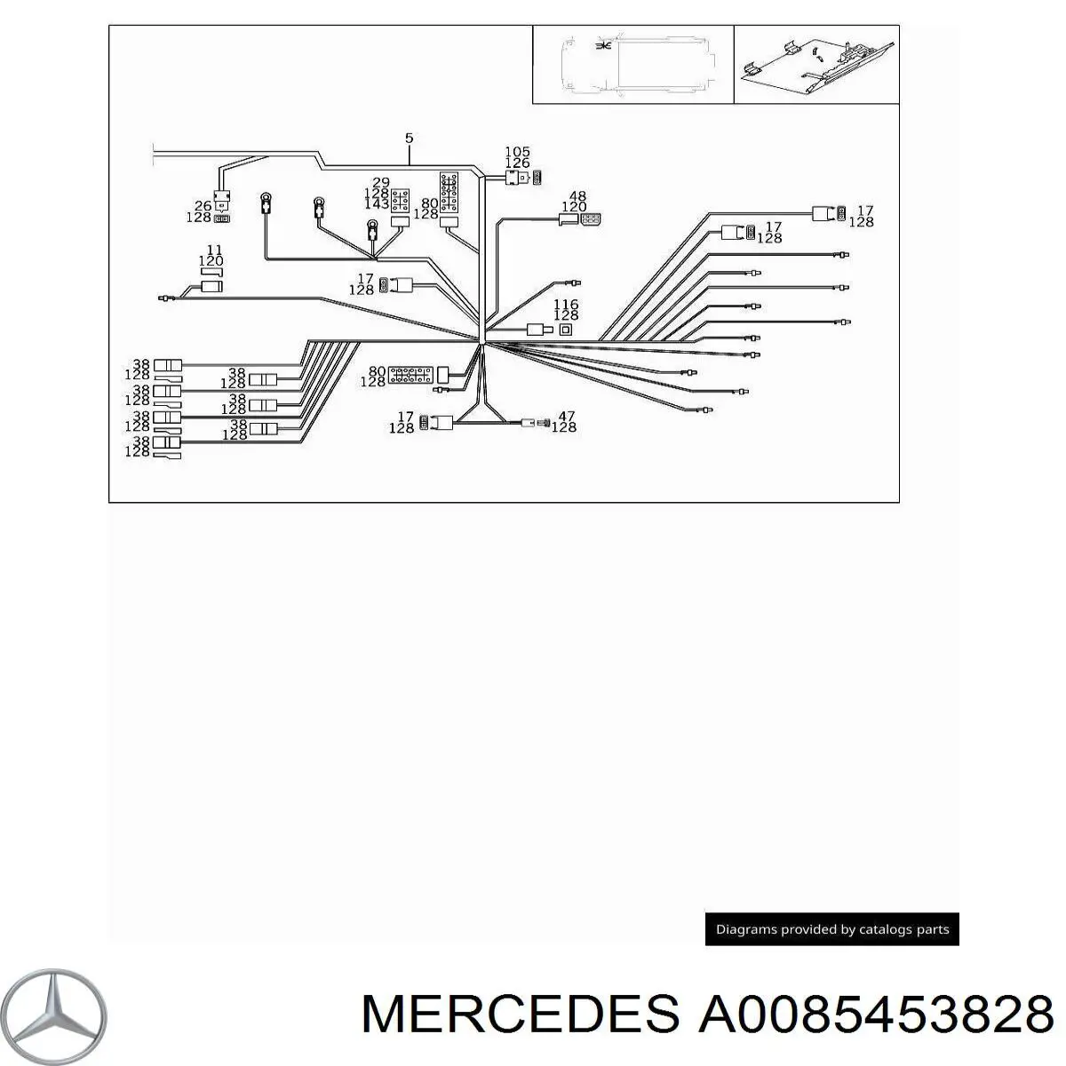 A0085453828 Mercedes 