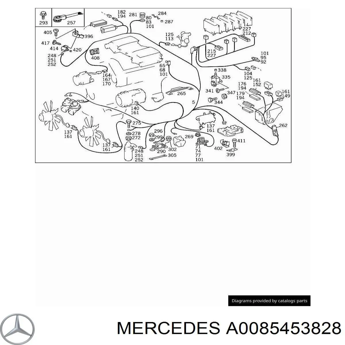 Купить A0085453828 Mercedes 