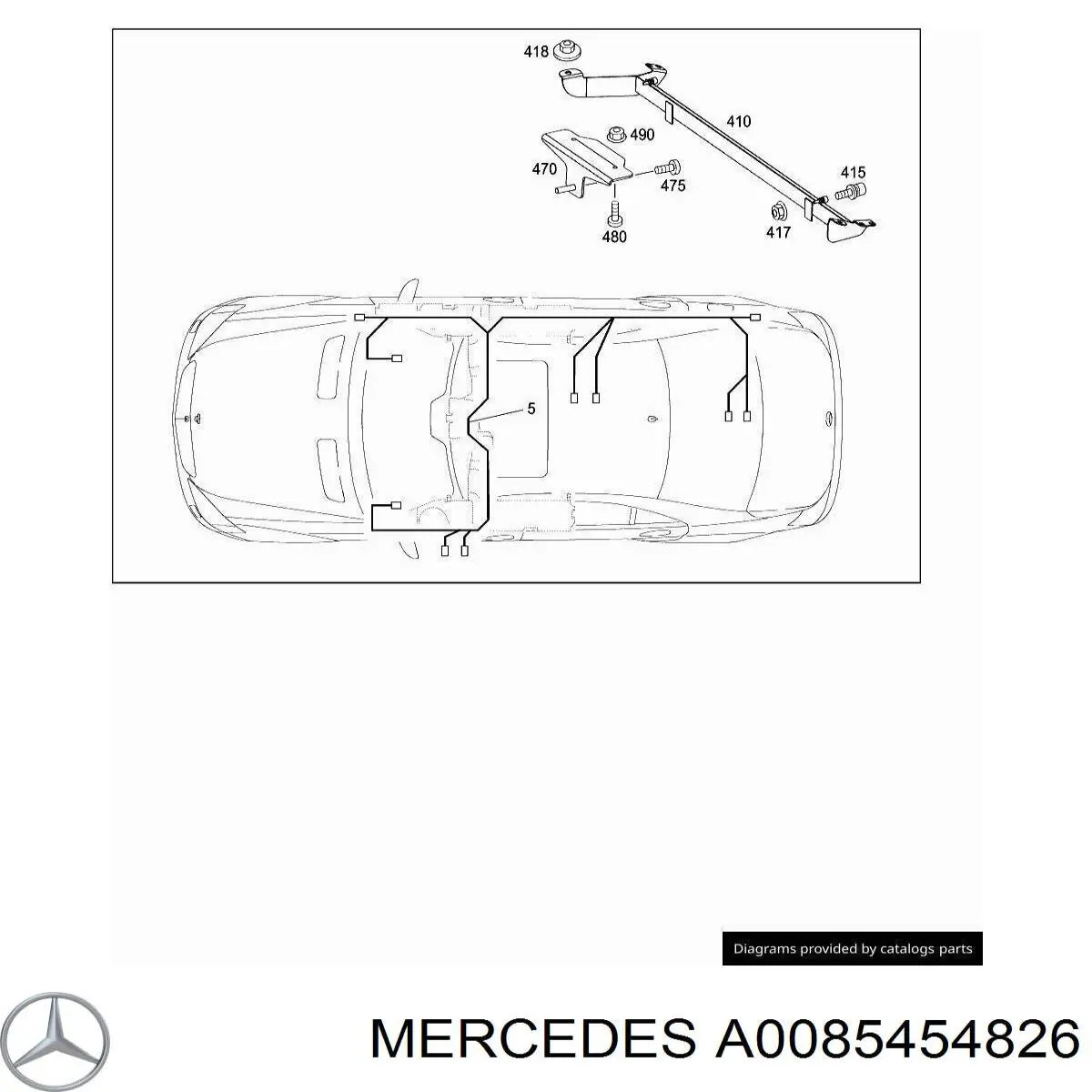 A0085454826 Mercedes 