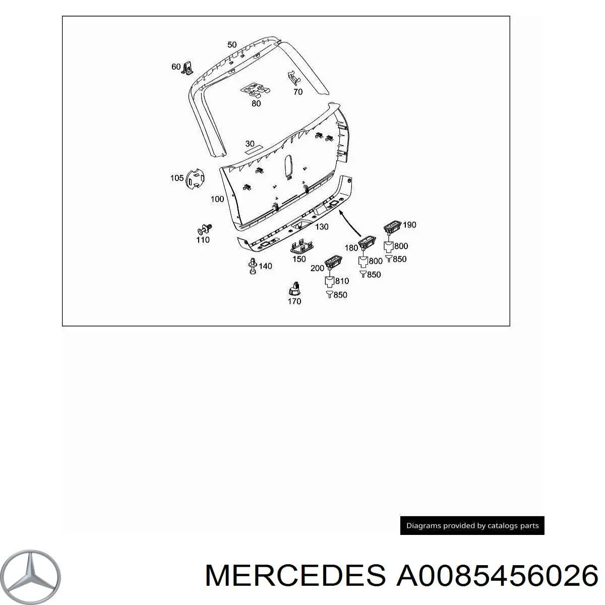  A0085456026 Mercedes
