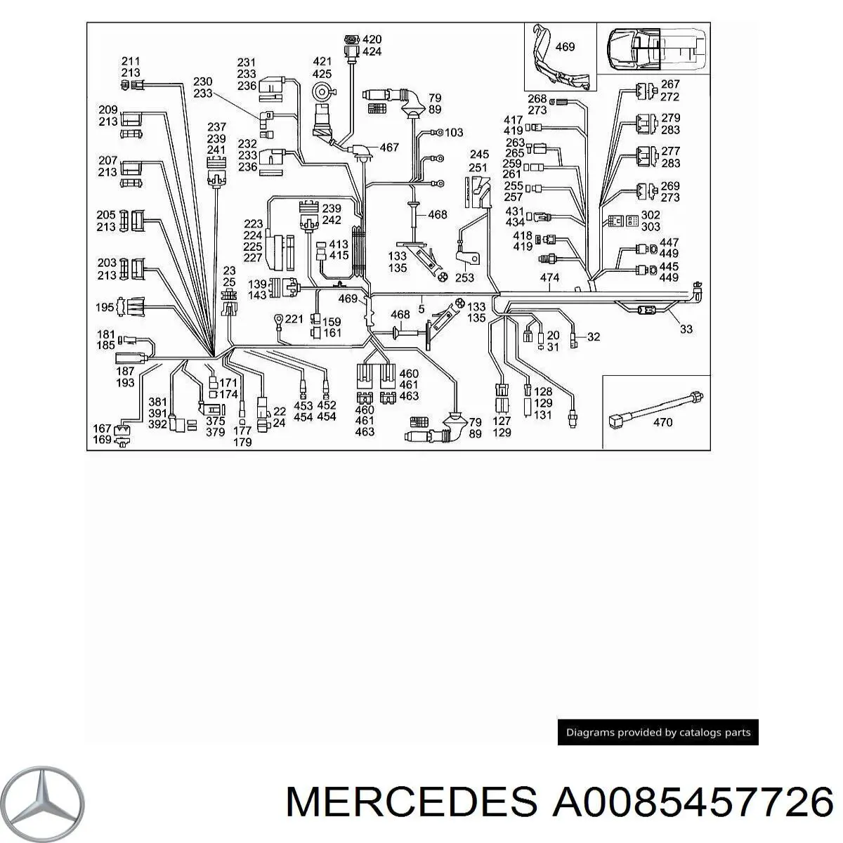  Mercedes 0085457726 цена, от 0.25 USD